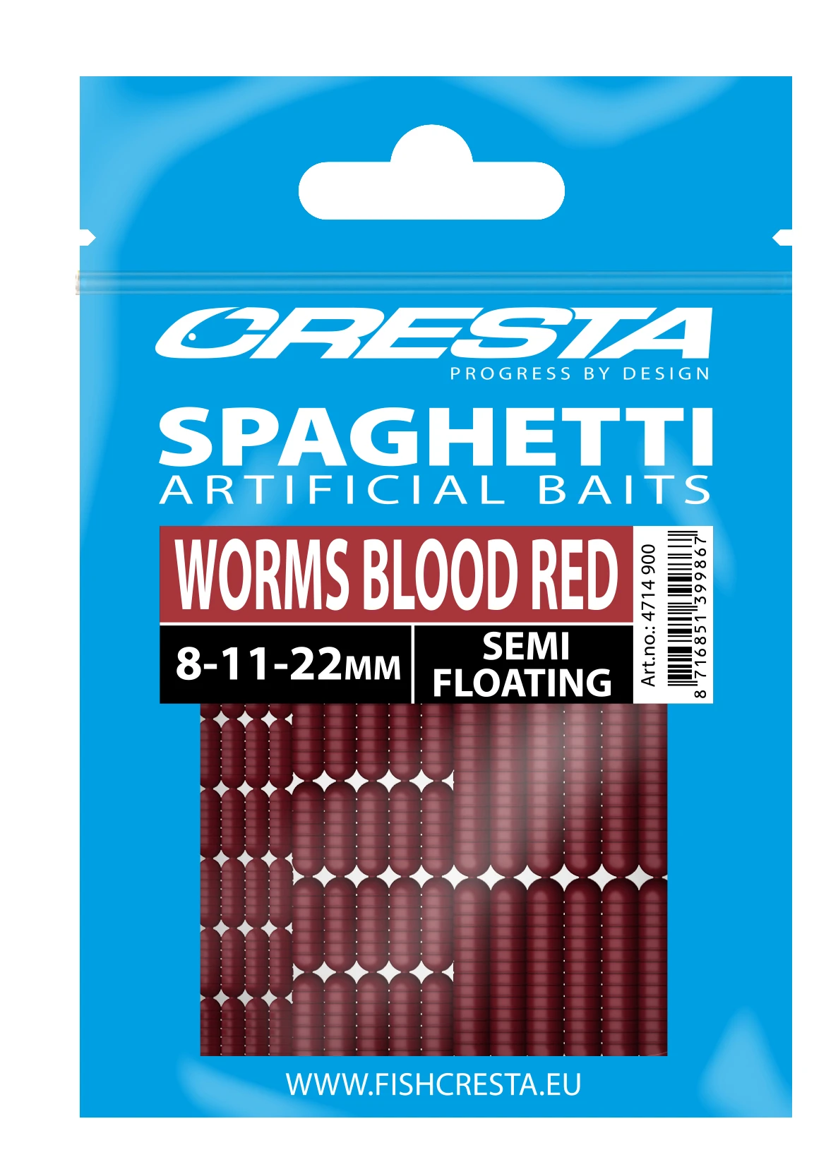 Spro Cresta Spaghetti Worms 8-11-22mm 3 Spro Cresta Spaghetti Worms 8-11-22mm
