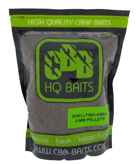 CBB HQ Baits Shellfish Krill Pellet 1kg 3 CBB HQ Baits Shellfish Krill Pellet 1kg