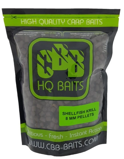 CBB HQ Baits Shellfish Krill Pellet 1kg 5 CBB HQ Baits Shellfish Krill Pellet 1kg - Afbeelding 3