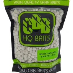 CBB HQ Baits White Cananga Pellet 1kg 7 CBB HQ Baits White Cananga Pellet 1kg -Vis Sport Winkel CBB Baits White Cananga 8mm pellets CP1008 1