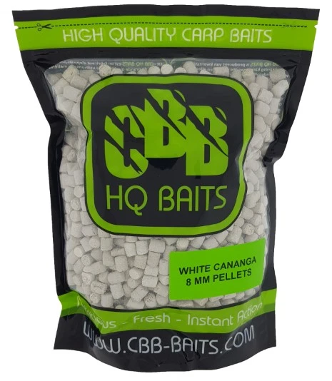 CBB HQ Baits White Cananga Pellet 1kg 5 CBB HQ Baits White Cananga Pellet 1kg - Afbeelding 3