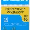 Spro Cresta Feeder Swivels Double Snap 10pcs -Vis Sport Winkel Cresta Feeder Swivels Double Snap 10pcs 2