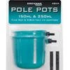 Drennan Pole Pots Aqua 150/250ml -Vis Sport Winkel Drennan Pole Pots TOPP002