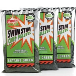 DYNAMITE BAITS Dynamite Swim Stim Carp Pellets Betaine Green 900gr