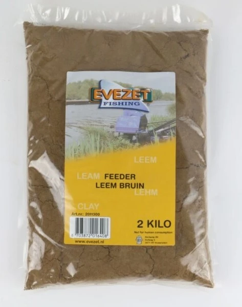 Evezet Feeder Leem Bruin 2kg 3 Evezet Feeder Leem Bruin 2kg