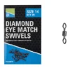 Preston Diamond Eye Match Swivel -Vis Sport Winkel Preston Diamond Eye Swivel P0220019