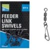 Preston Feeder Links Swivel 8pcs -Vis Sport Winkel Preston Feeder Links Swivel 8pcs