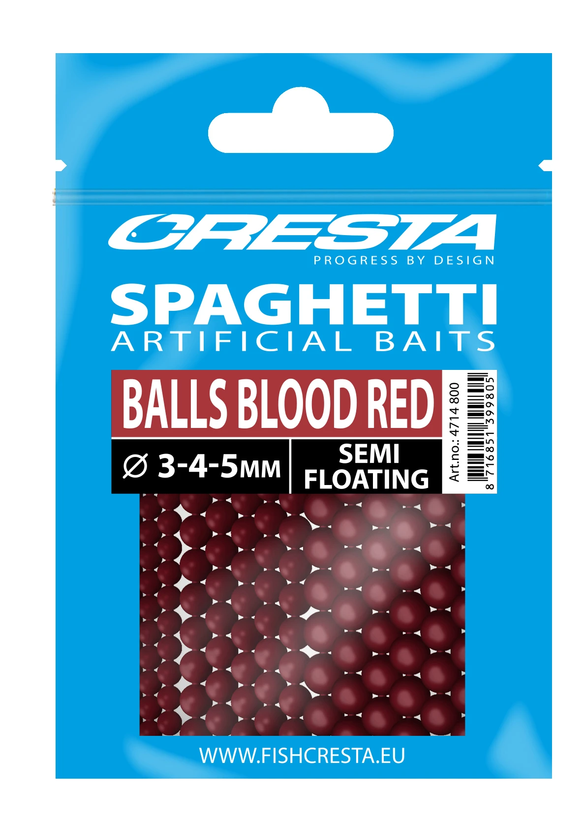 Spro Cresta Spaghetti Balls 3-4-5mm 3 Spro Cresta Spaghetti Balls 3-4-5mm